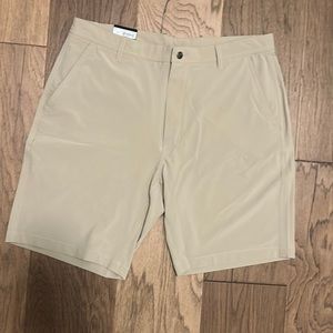 NWT Men’s Size 36W FootJoy Performance Lightweight Khaki Shorts